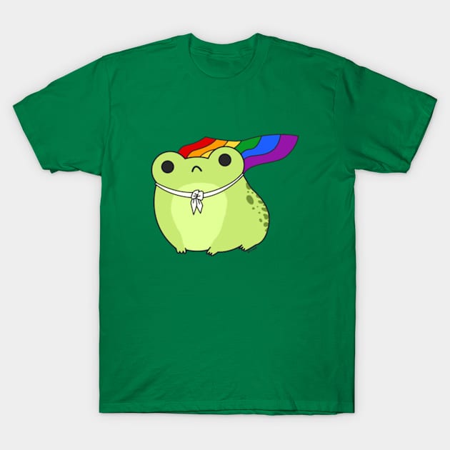 Ribbit Flag T-Shirt by Plan8